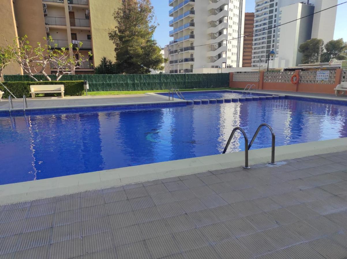 Estudio Reformado Y Centrico Con Piscina Y Wifi Acepta Mascotas Μπένιντορμ Εξωτερικό φωτογραφία